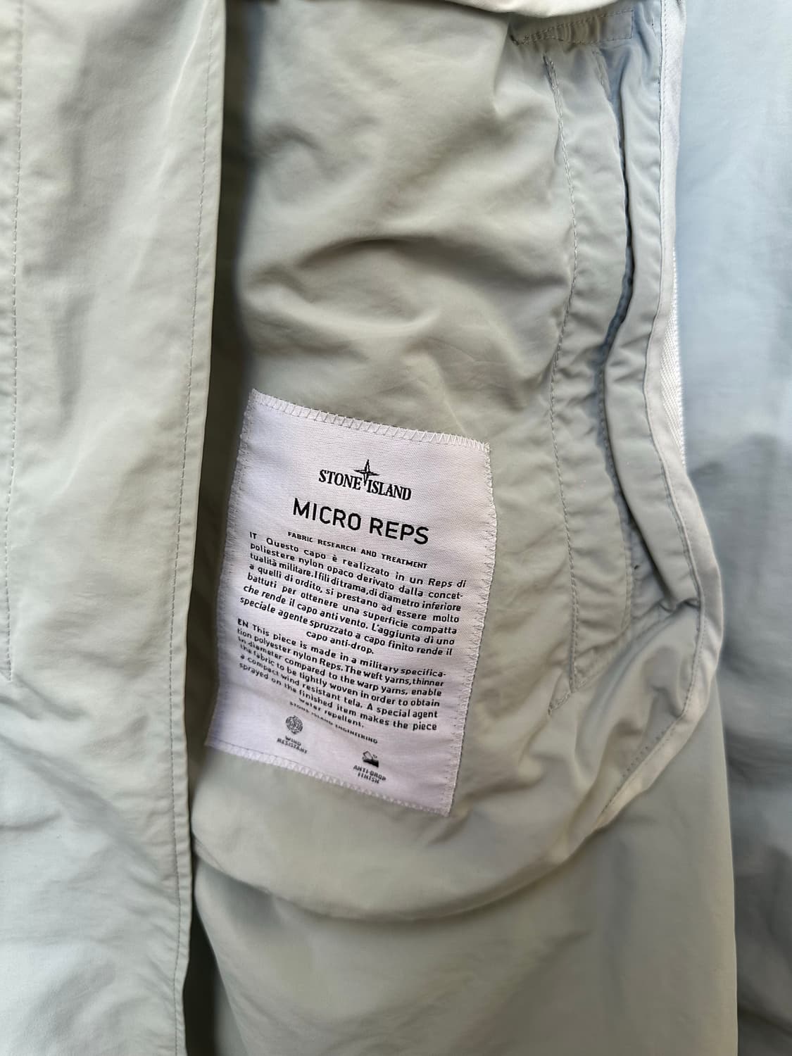 스톤아일랜드 마이크로랩스 자켓 105 상품이미지6