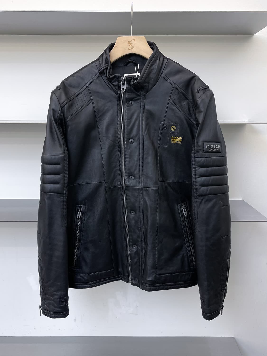 지 스타 로우 MFD 바이커 레더 자켓 상품이미지3