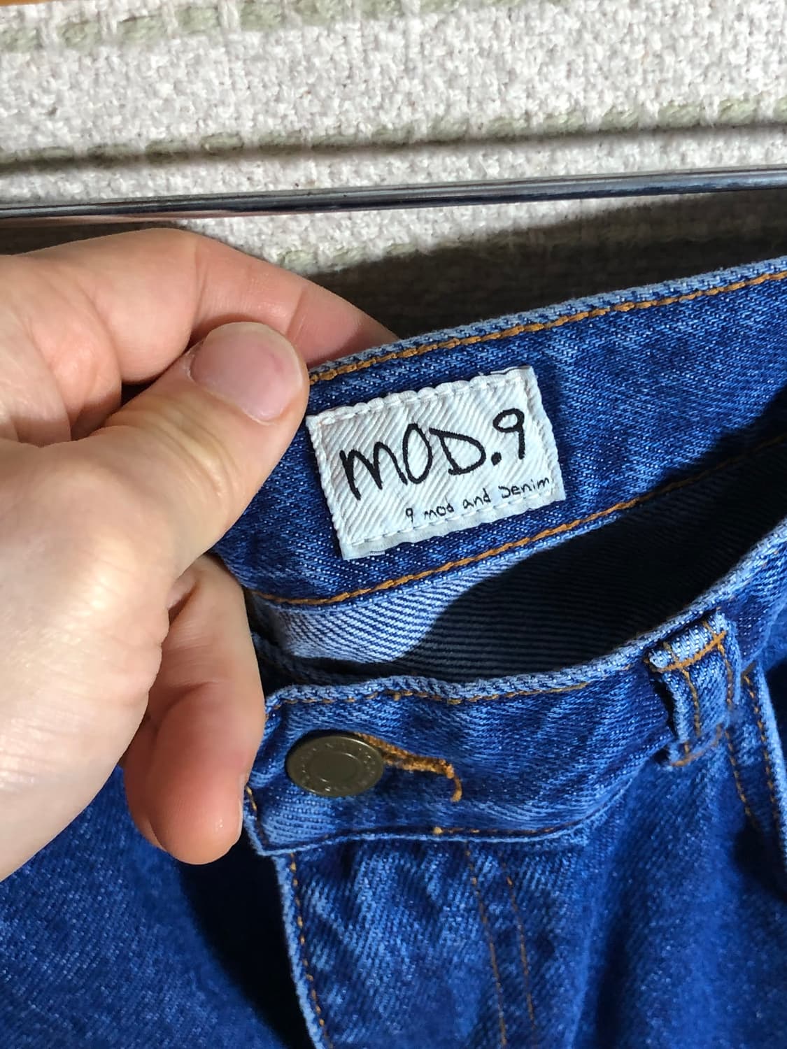 모드나인 MOD6 진청 데님 (32) 상품이미지4