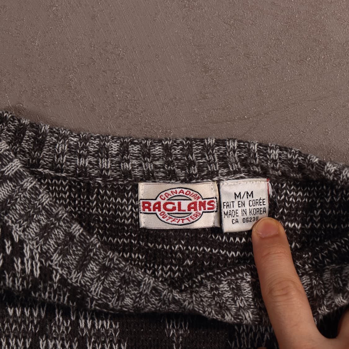 빈티지 패턴 니트 상품이미지3