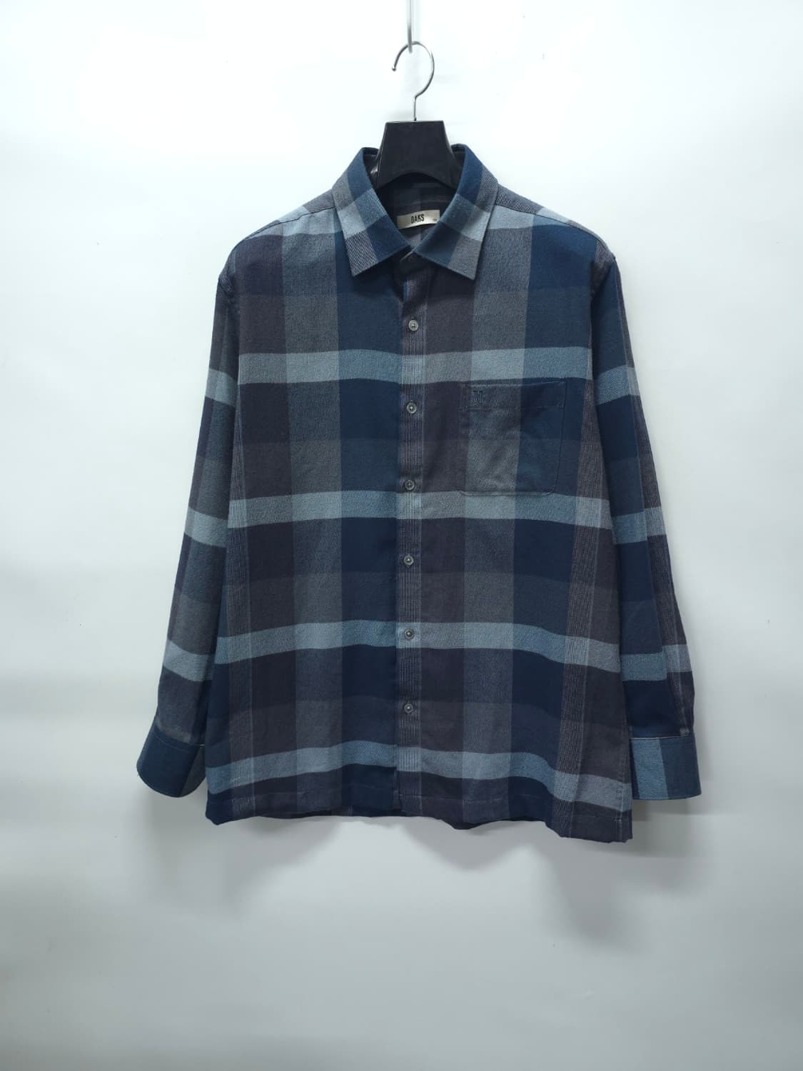 닥스(DAKS) 플란넬 큐브 체크셔츠 (남성100) 상품이미지1