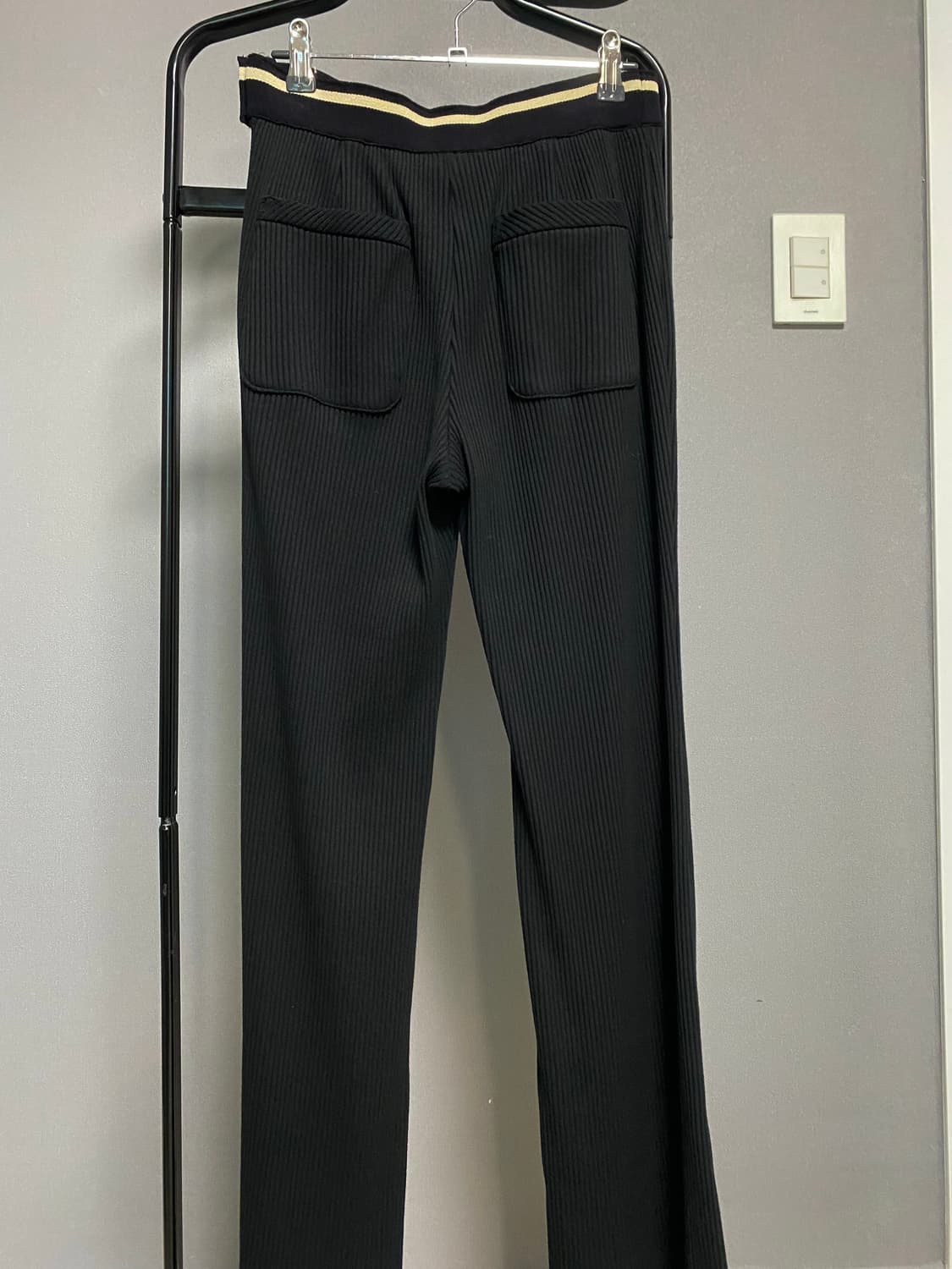 오즈세컨 골지 니트바지 55-66 새상품 상품이미지4