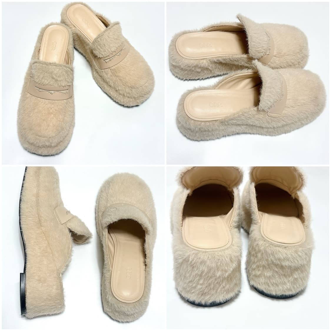 ORR오르 클래식 더비 블로퍼 fur 플랫폼 뮬 힐 상품이미지4