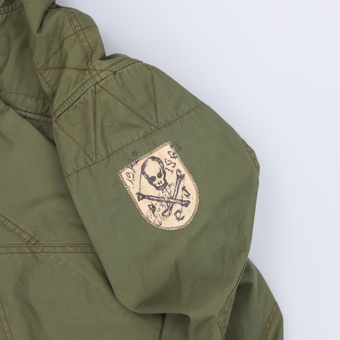 L 폴로 진스 스컬패치 M-43 밀리터리 야상 자켓 4114 상품이미지7