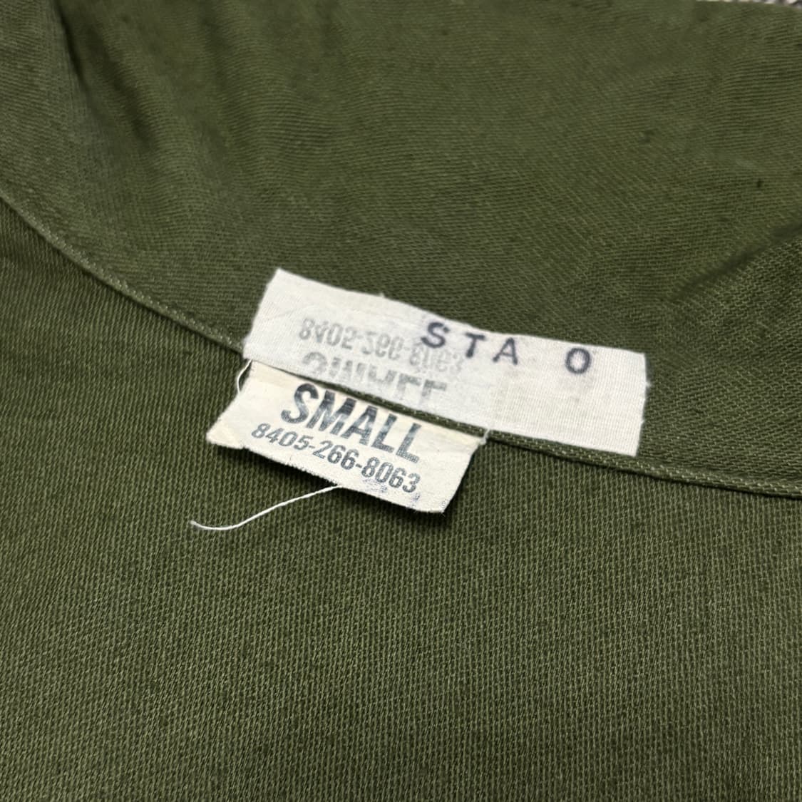 60s 오리지널 미군 OG-107 셔츠 1세대 상품이미지3