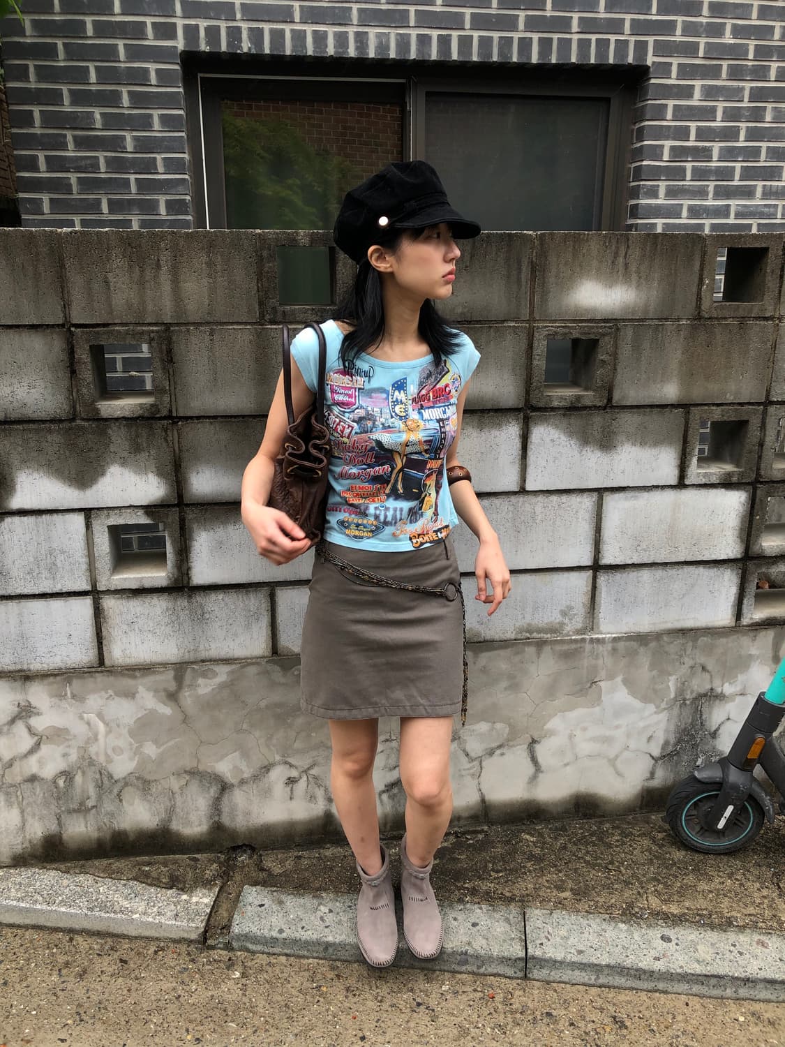 morgan graphic top 상품이미지3