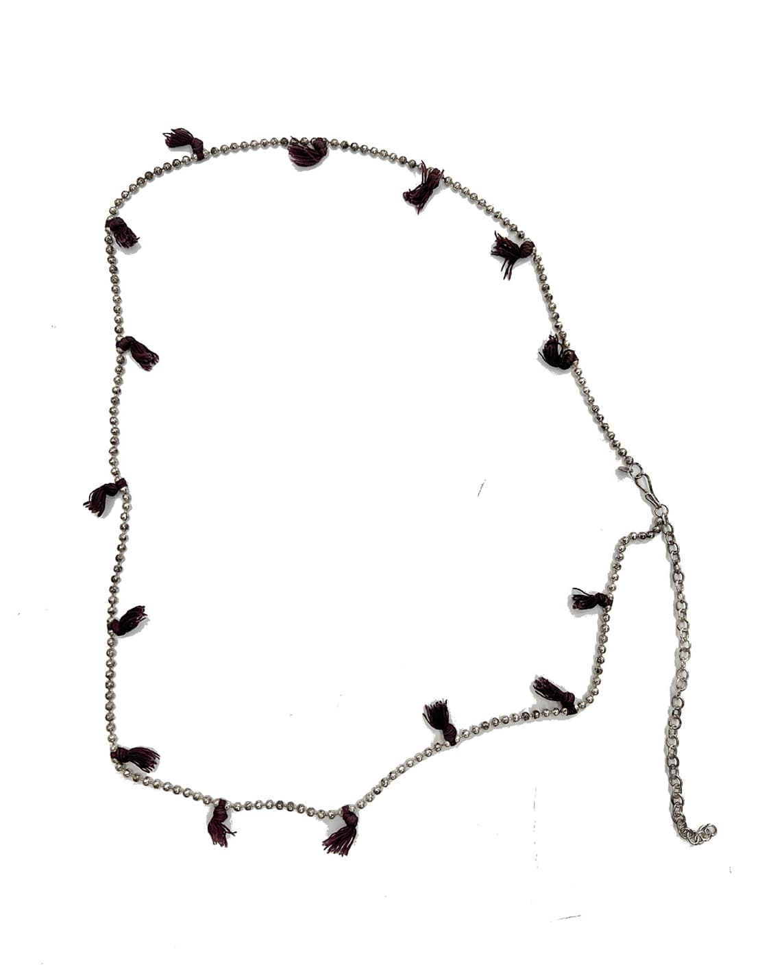 UNUSED 실버 목걸이 상품이미지3