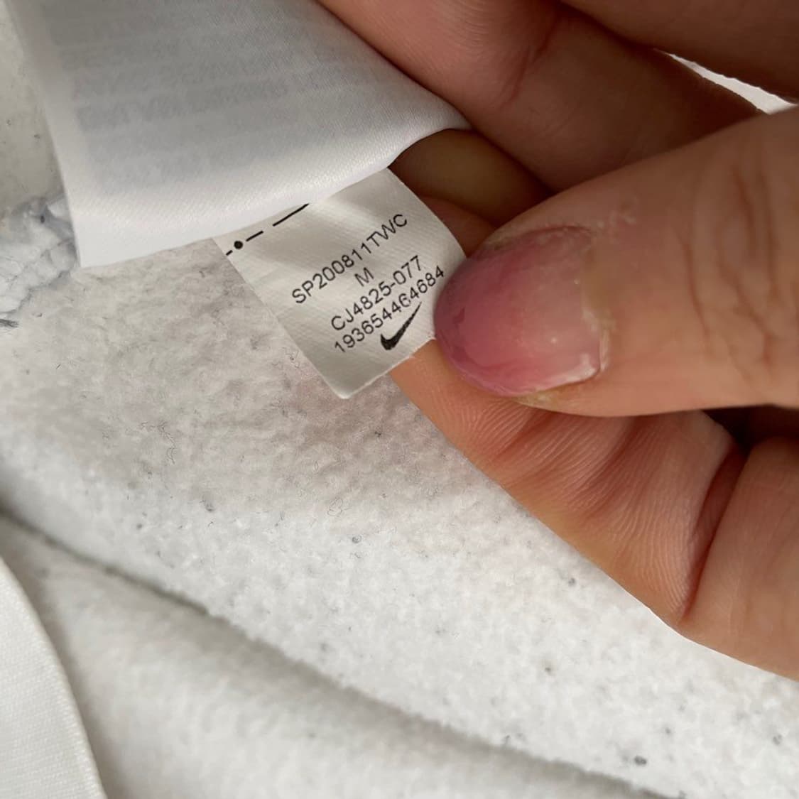 나이키 AIR 기모 후드   6436 상품이미지5