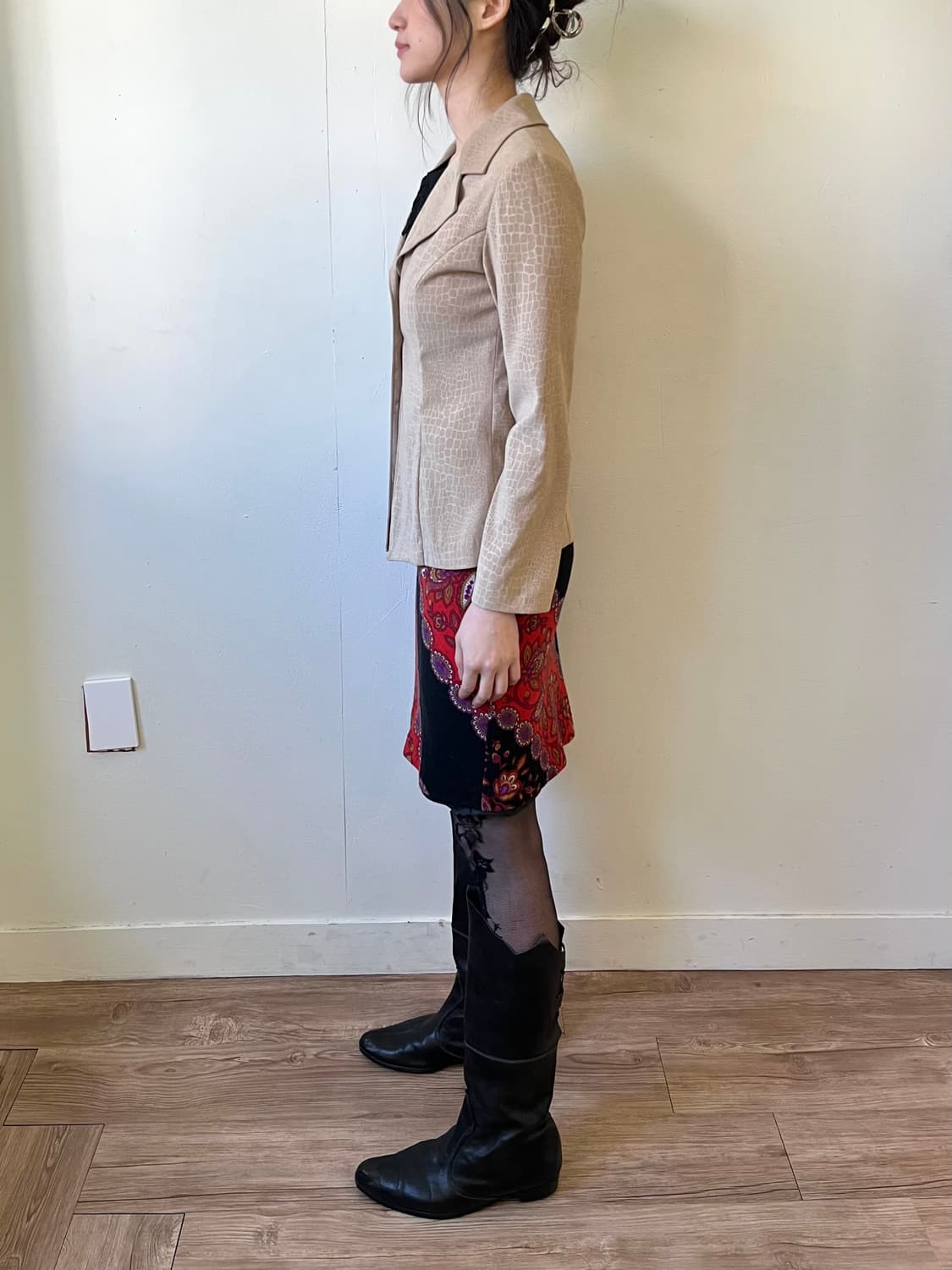 VIVAYOU 아트트랙 스커트 상품이미지8