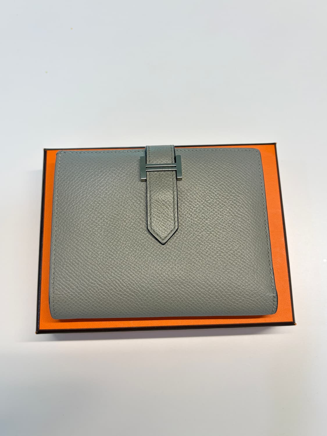 에르메스 베안 반지갑 그리스 무엣 은장 상품이미지2