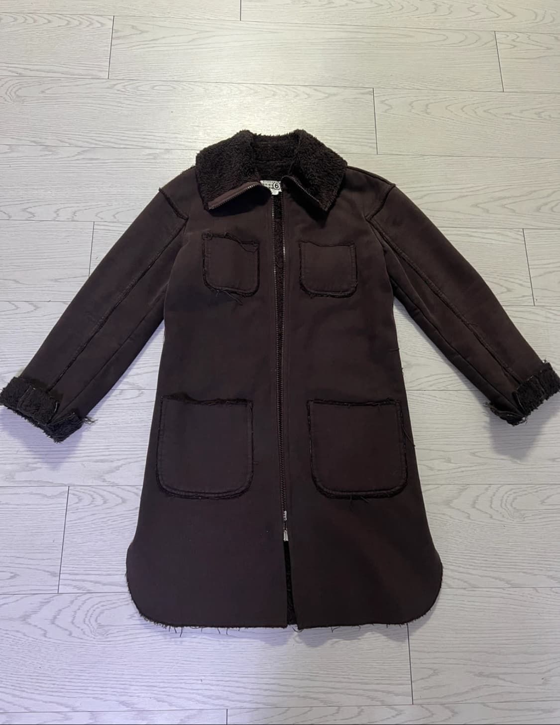 마르지엘라 mm6 무스탕 자켓 코트 상품이미지2