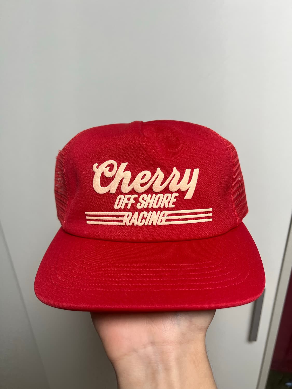 [free] cherryla 메쉬캡 레드 상품이미지1
