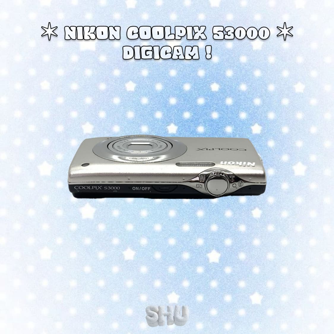 니콘 쿨픽스 S3000 빈티지 디카 디지털카메라 실버 상품이미지5