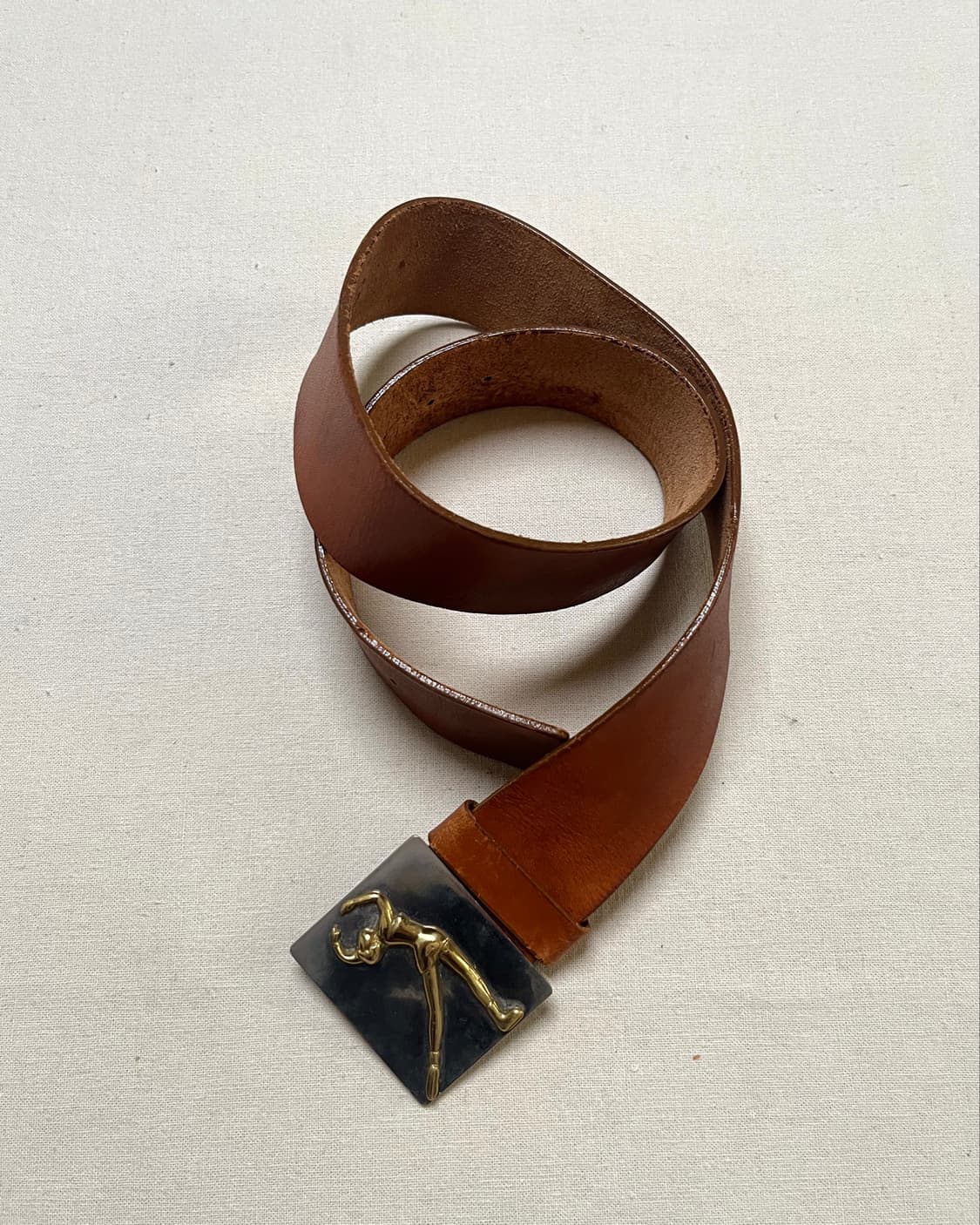 90s 이세이미야케 is 레더 벨트 issey miyake belt 상품이미지4