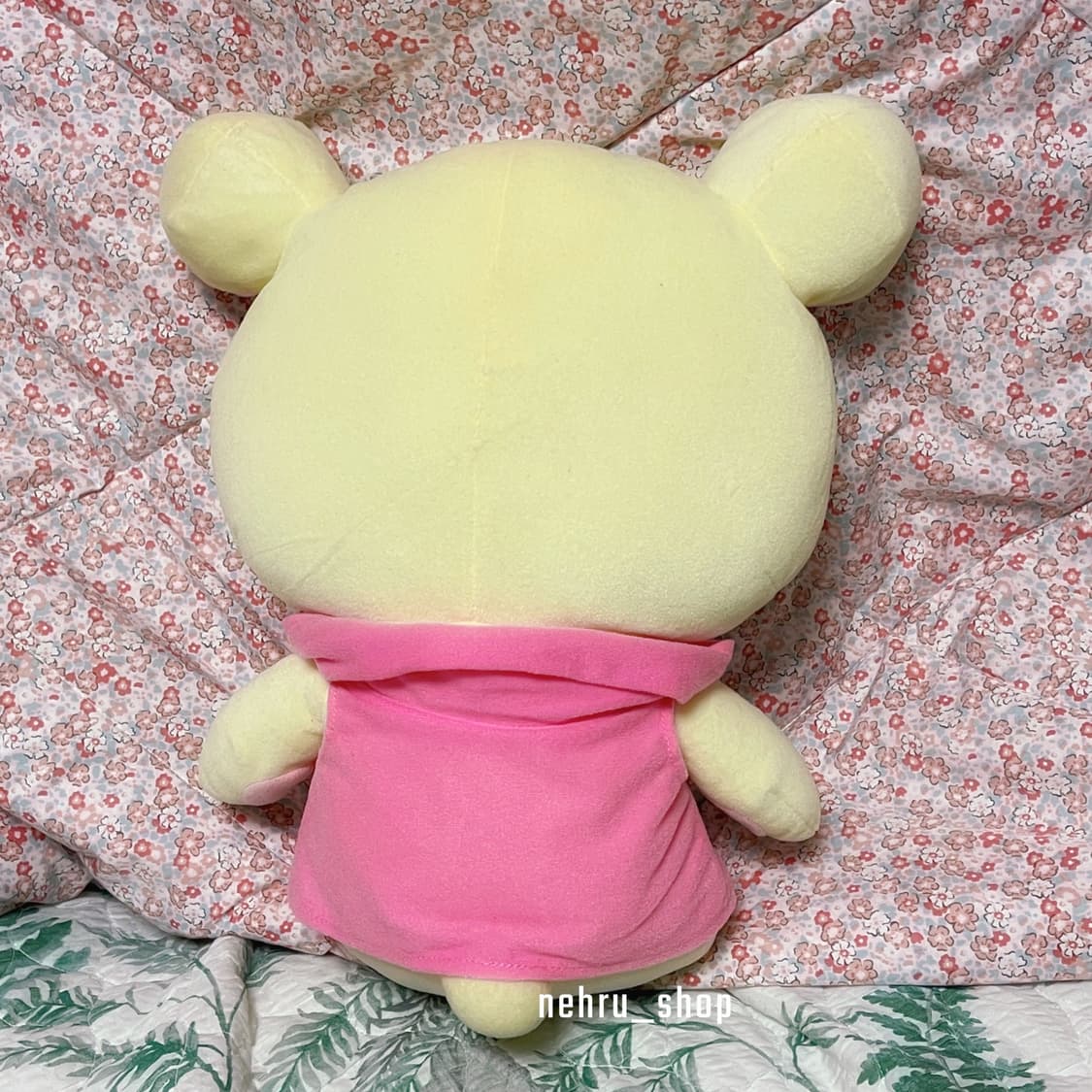 고전 코리락쿠마 대형 코리락쿠마 핑크 후드티 인형 상품이미지3