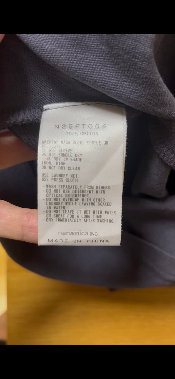 노스페이스 퍼플라벨 8oz필드 포켓 반팔 XL 상품이미지5