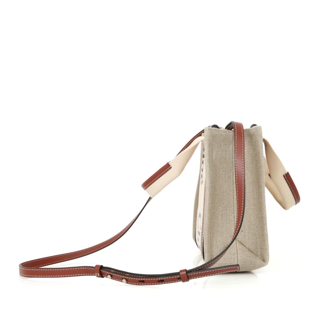 끌로에 우디 스몰 토트 캔버스 우디 크로스백 CHC22AS397I2690 상품이미지6