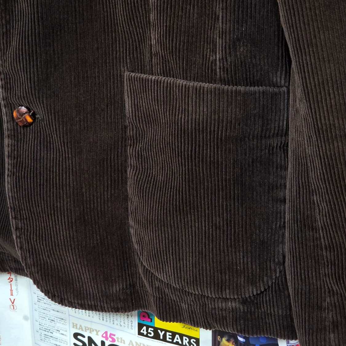 아메리칸 이글 브라운 코듀로이 블레이저 자켓 상품이미지5