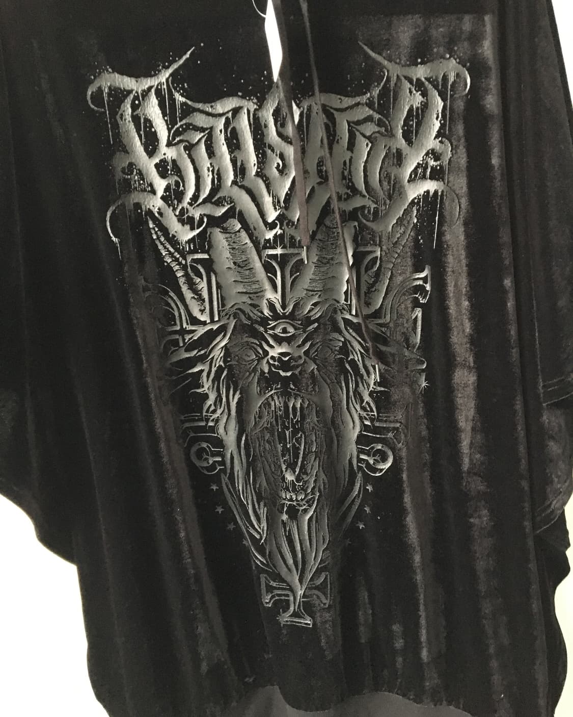 Killstar printing velvet hood 상품이미지7