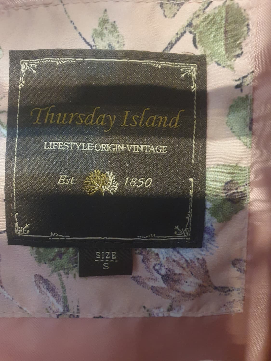Thursday Island 꽃무늬 오리털 패딩 S 상품이미지8