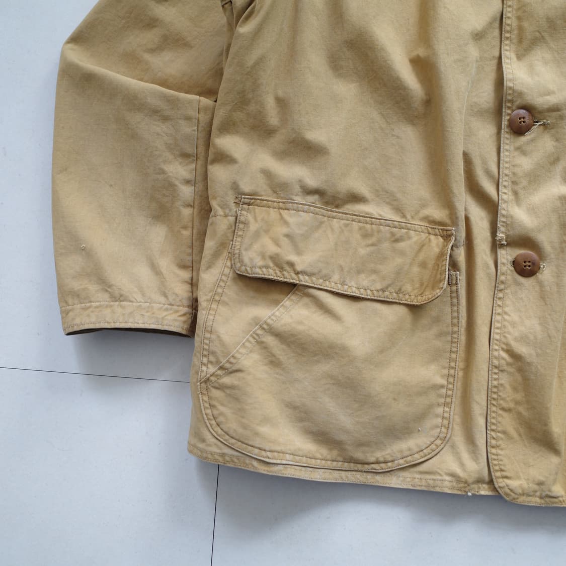 50s 시어스 JC Higgins 탈론 지퍼 덕 캔버스 헌팅 자켓 상품이미지6