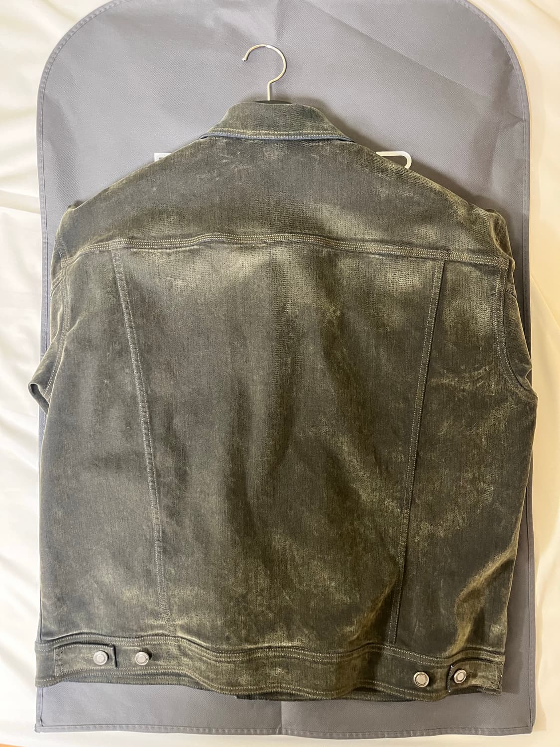 벨리에 타입3 트러커 데님자켓 05(105) 후로킹 올리브 상품이미지3