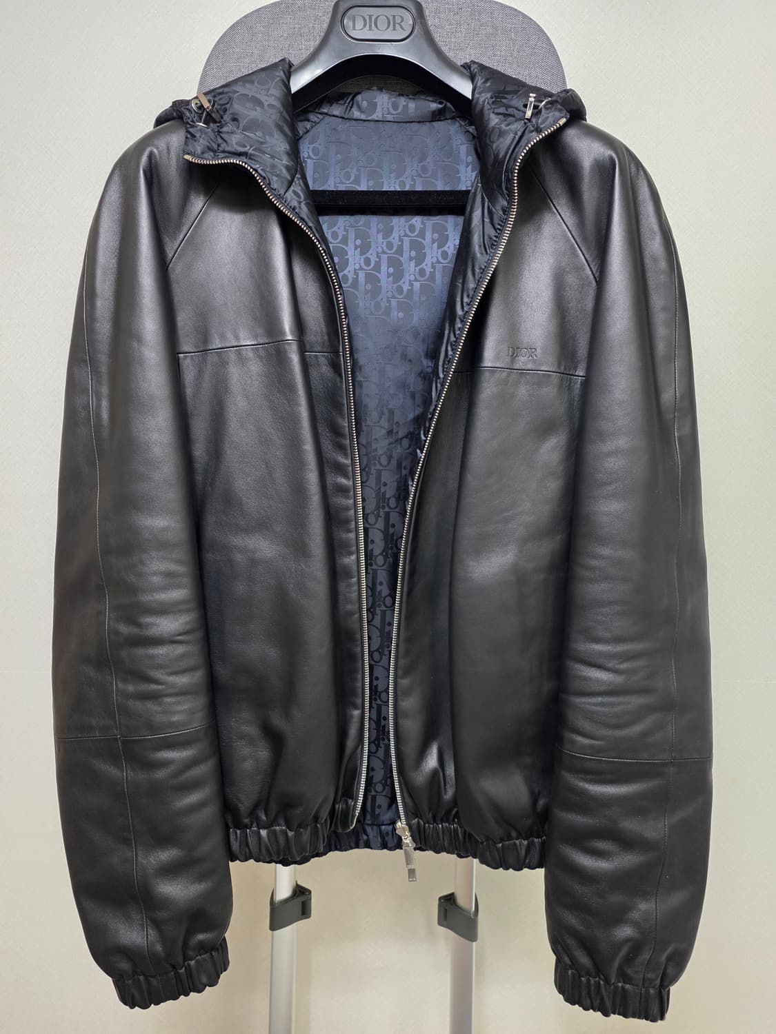 디올 오블리크 양면 가죽 자켓 국내매장판 상품이미지1