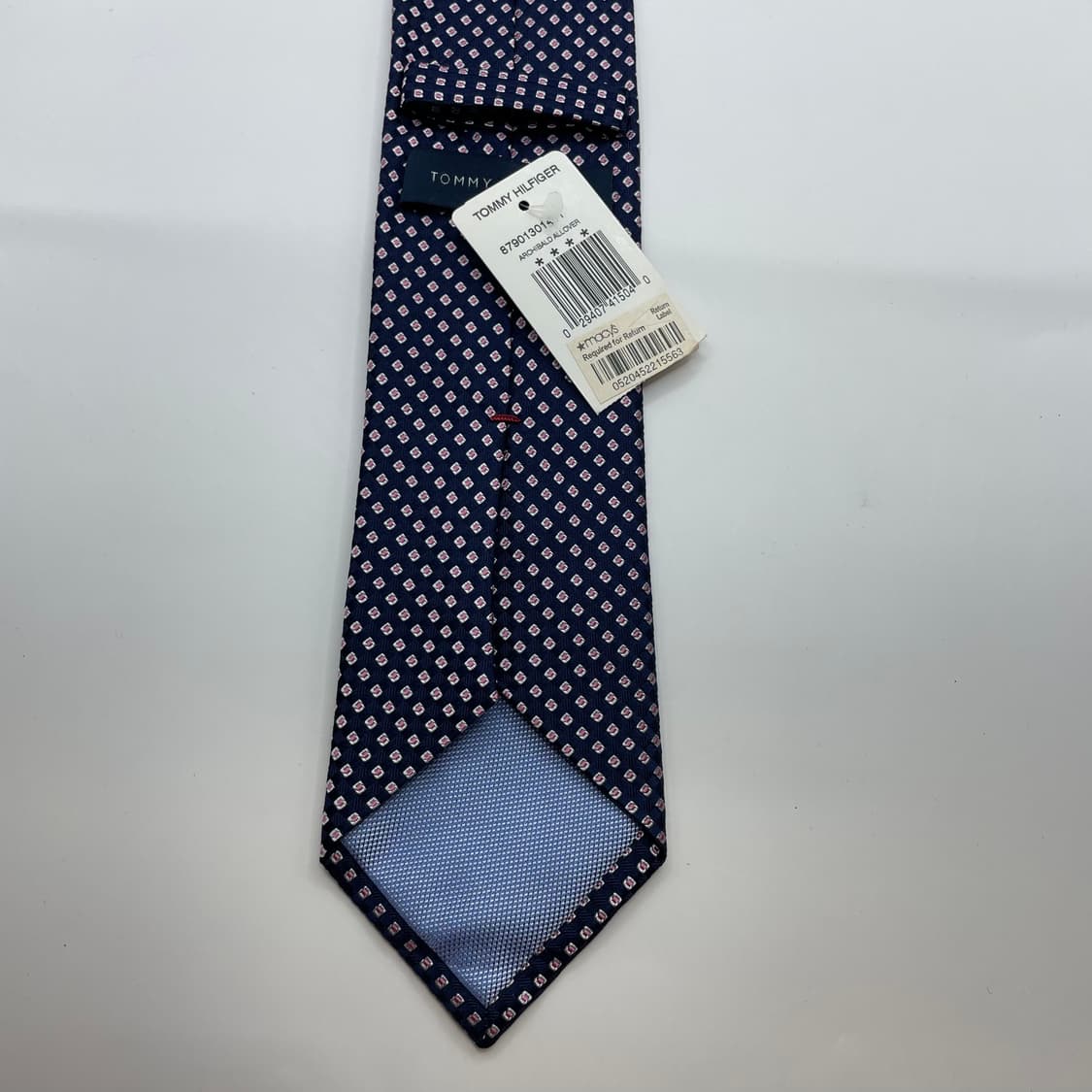 692) (Tommy Hilfiger) 타미힐피거 패턴 넥타이 미사용 상품이미지2