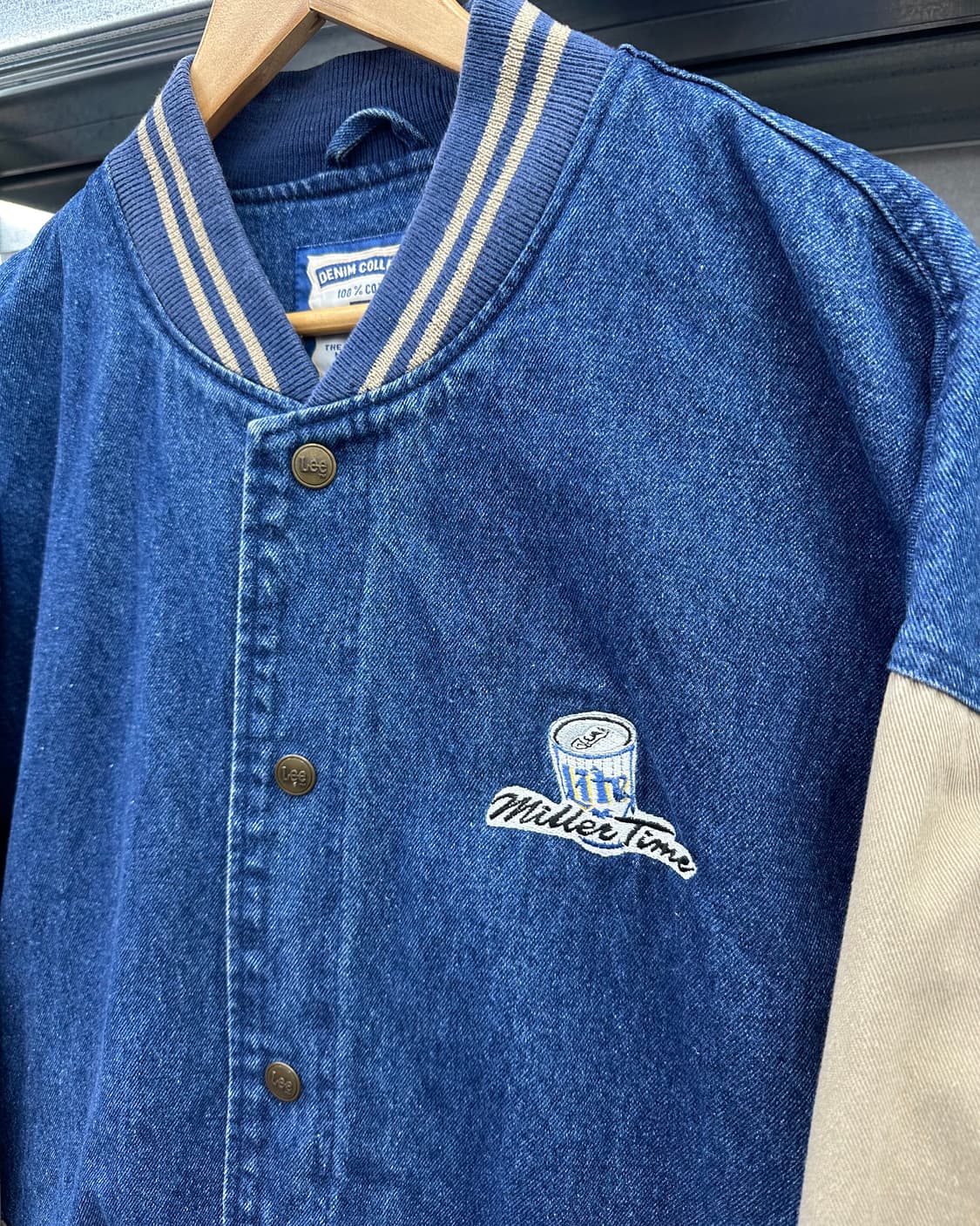 (2XL)90'S LEE 데님 스타디움 자켓-M1820 상품이미지3