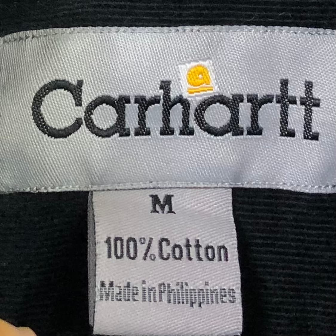 100 칼하트 블랙 코듀로이 셔츠 상품이미지3