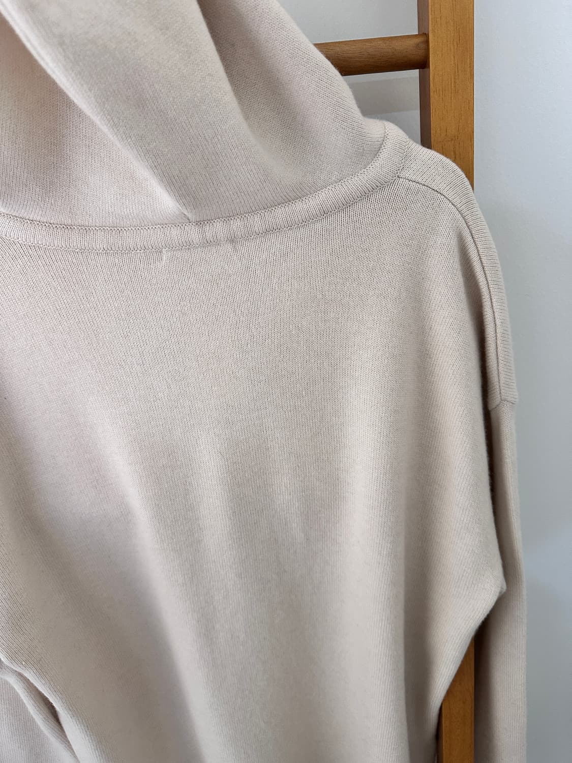 SYSTEM 아이보리 후드 울니트(사이즈 프리) 상품이미지8