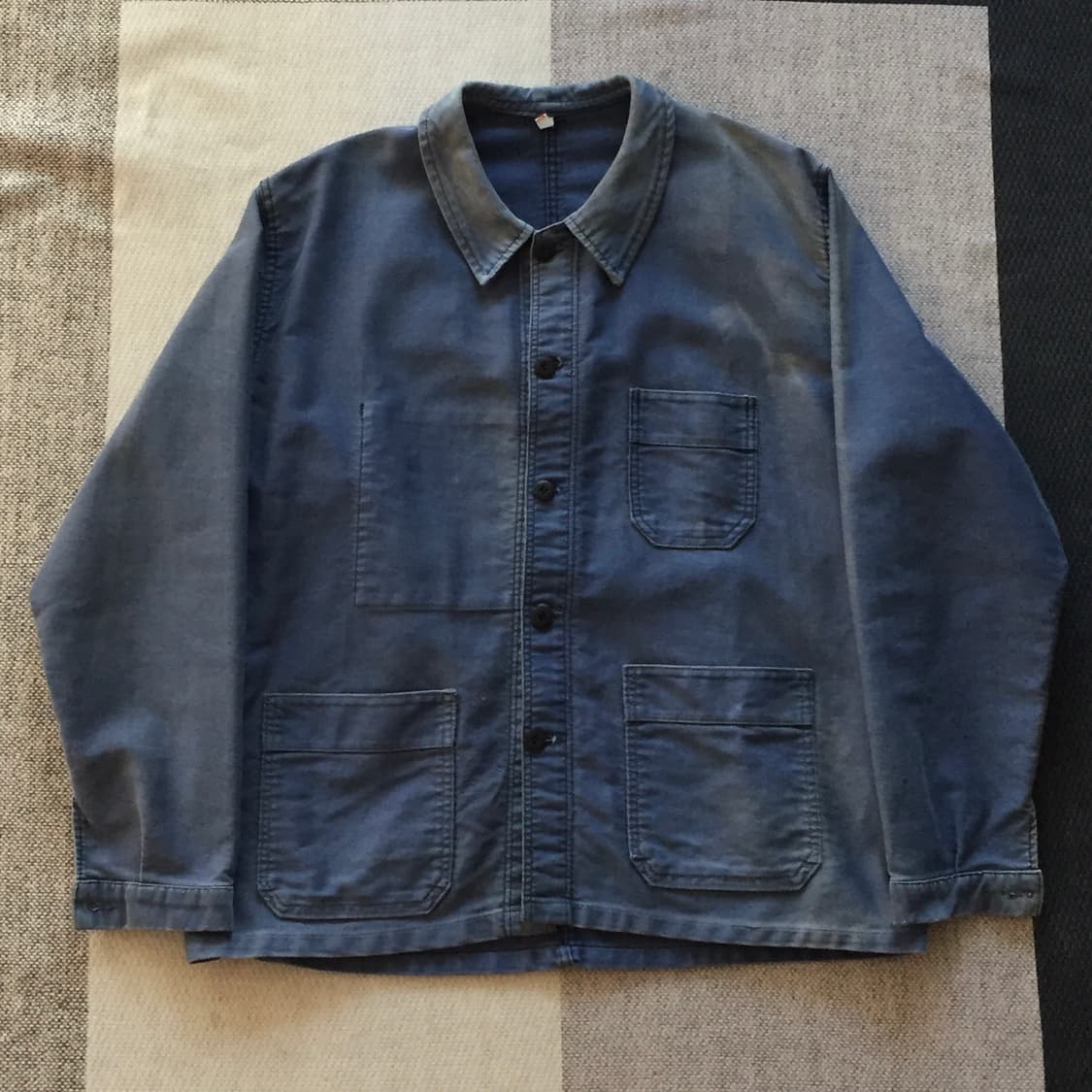 60s 아돌프 라폰 몰스킨 프렌치 워크자켓 상품이미지1