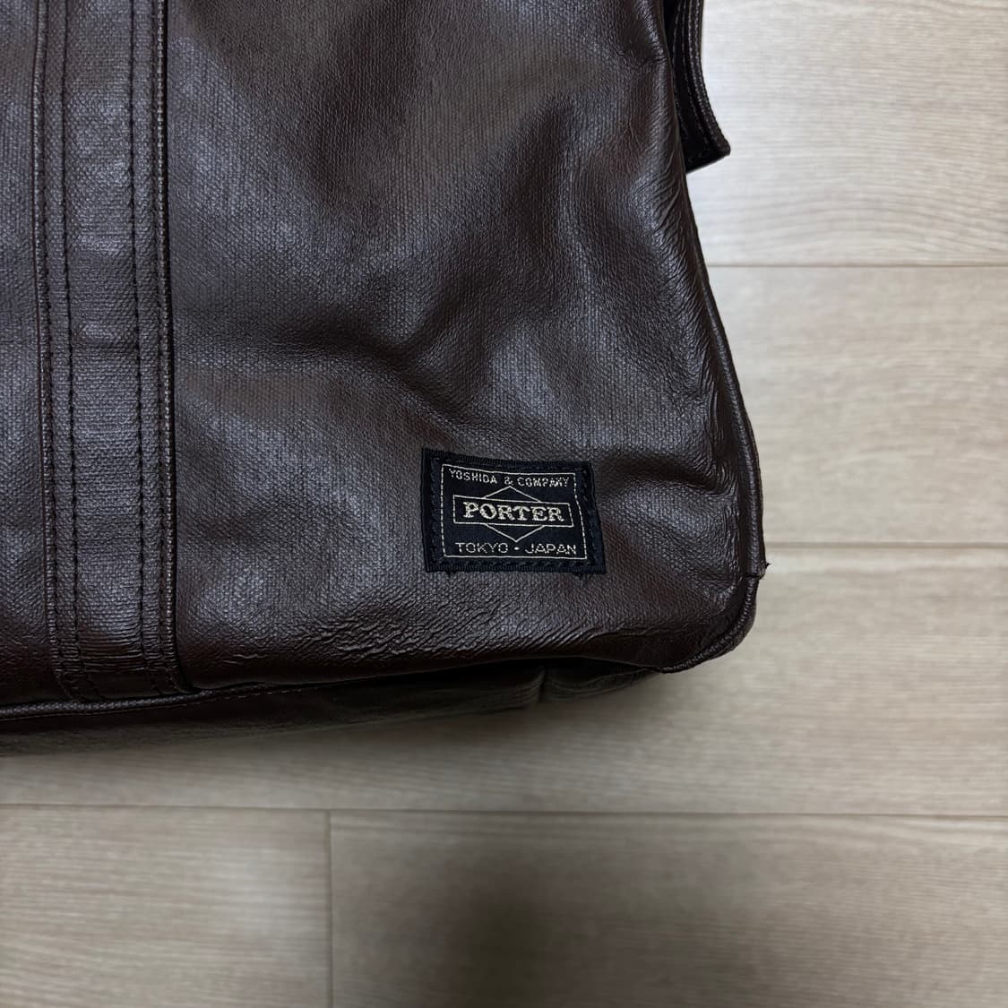 요시다포터 porter 프리스타일 보스턴백 브라운 상품이미지3
