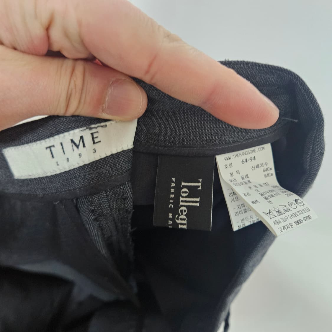 타임 한섬 모 슬랙스 29 상품이미지5