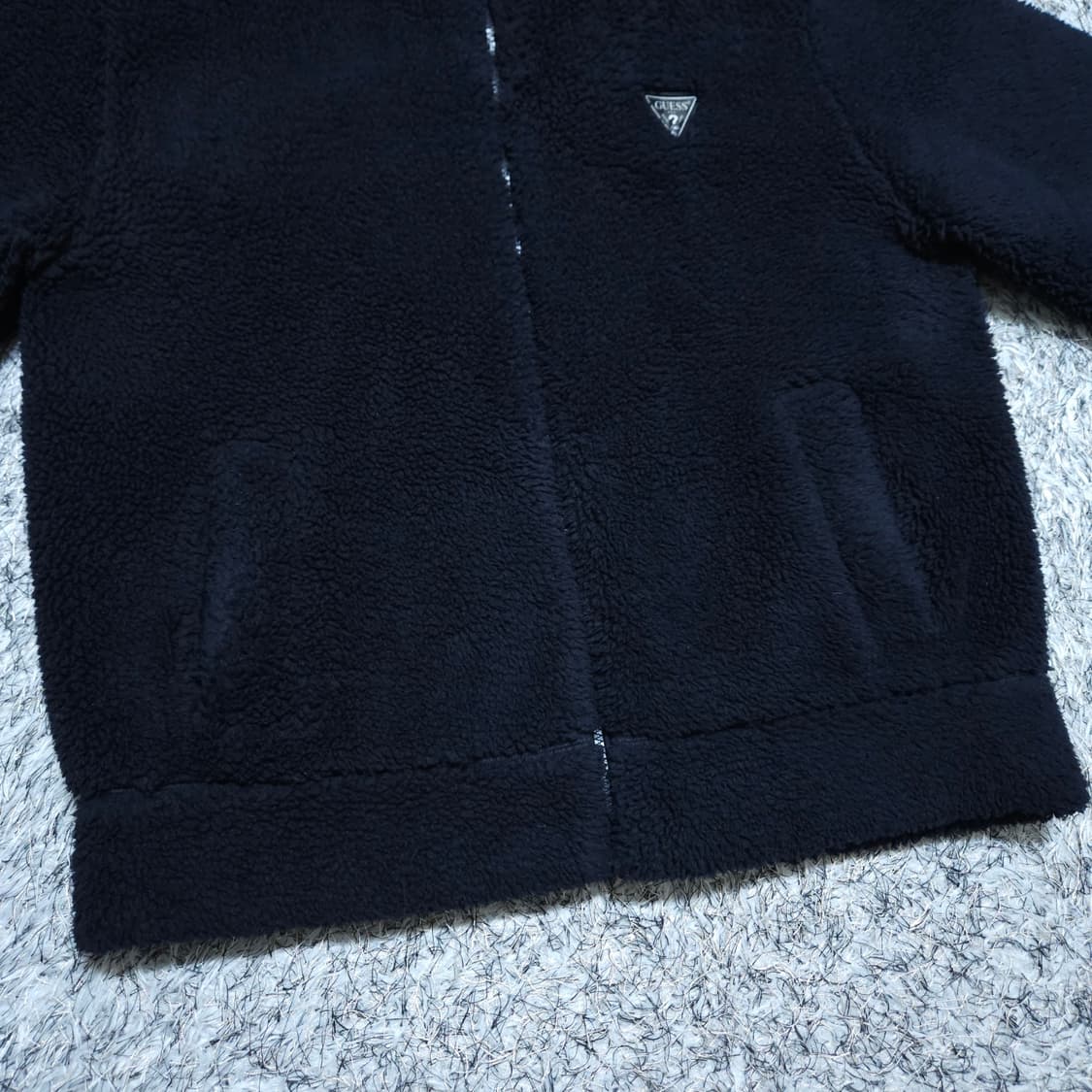 게스Guess) XL 남자 뽀글이 양털점퍼 상품이미지5