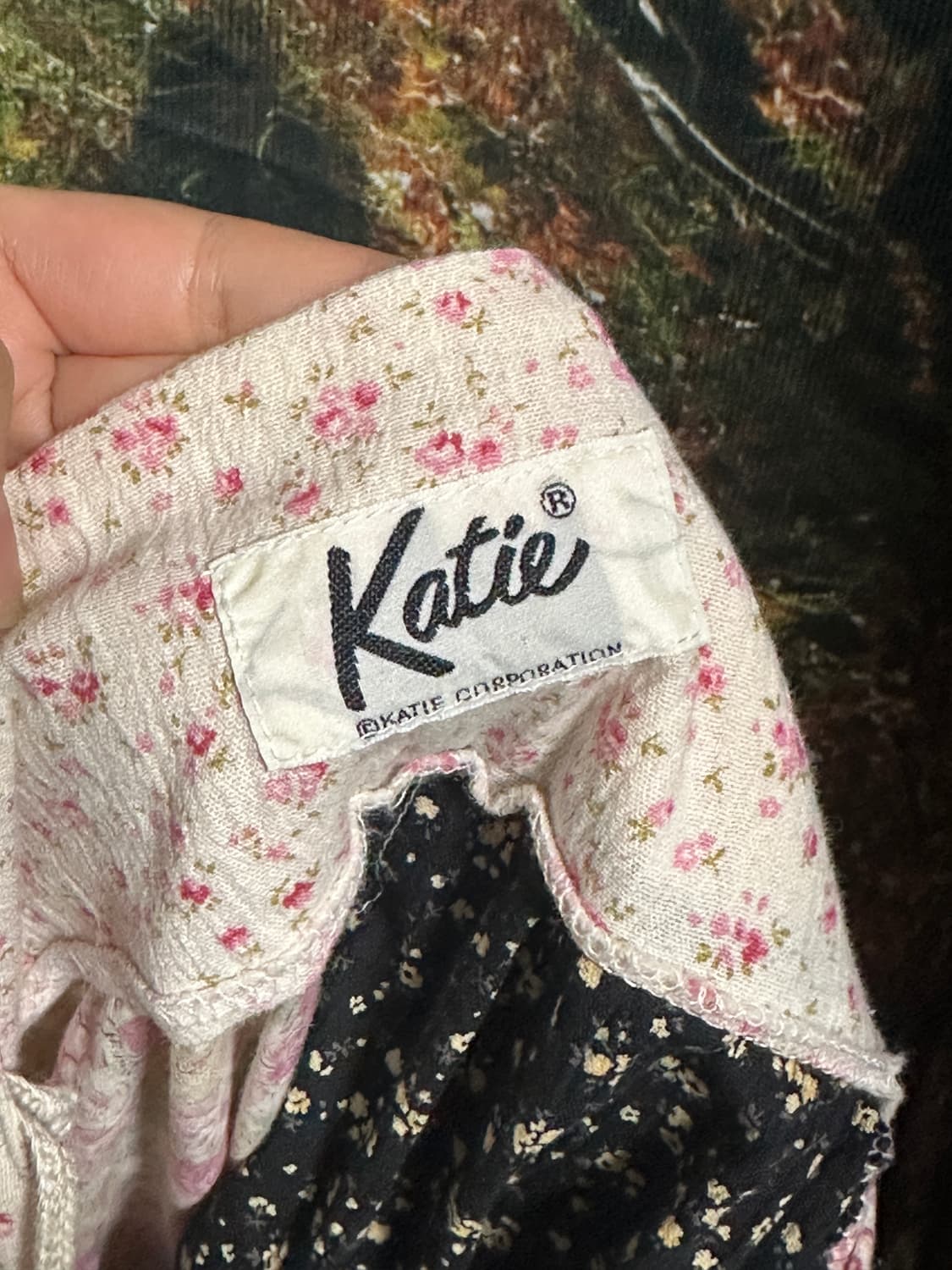 일본 katie 케이티 잔꽃 패치워크 패치 원피스 모리 모리걸  상품이미지10