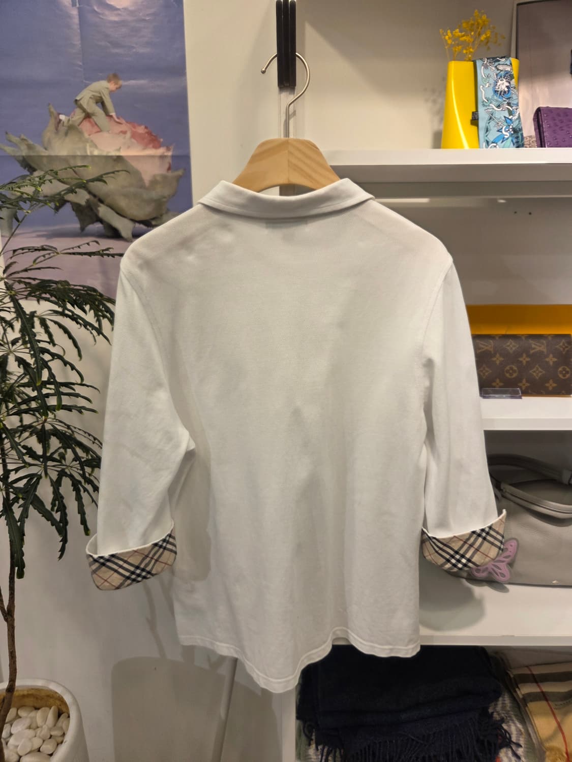 버버리 7부 피케 카라티 상품이미지7