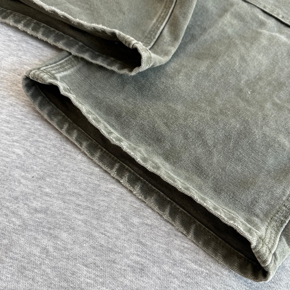 2005년 칼하트 B136 Moss 더블니 카펜더 팬츠  상품이미지9