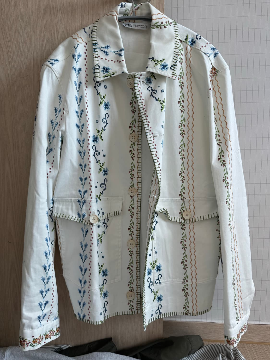 BODE 느낌 zara 맨즈 자켓 상품이미지1