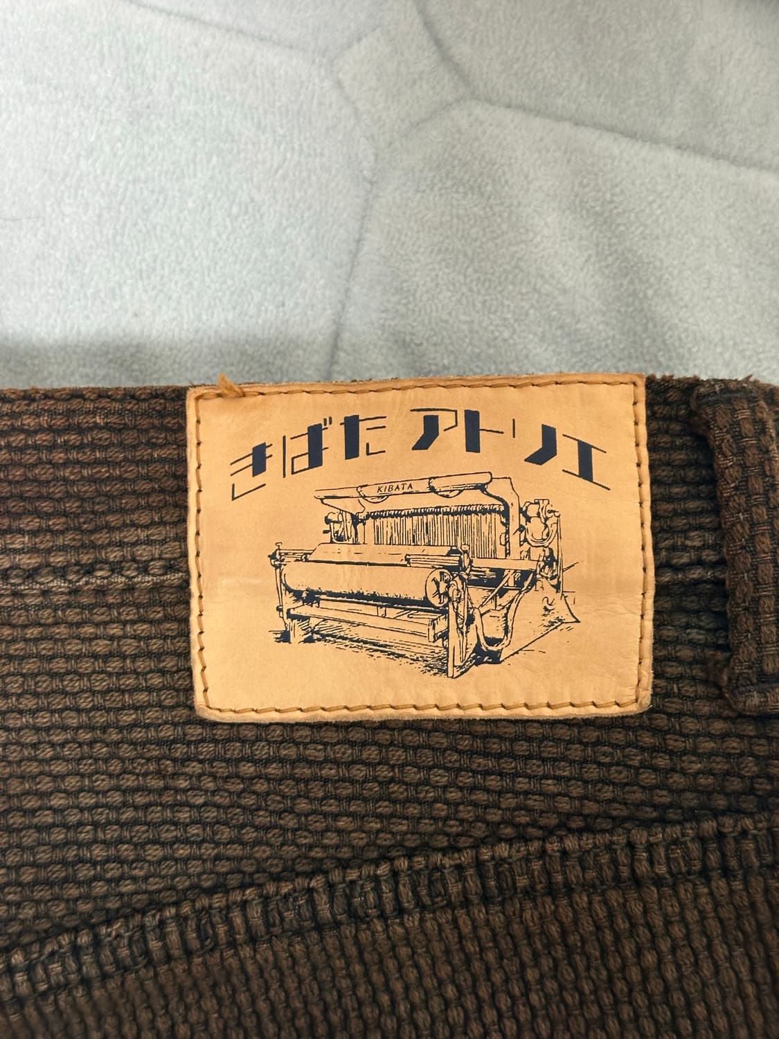 키바타 KIBATA 사시코 팬츠 카키시부 4사이즈 상품이미지2