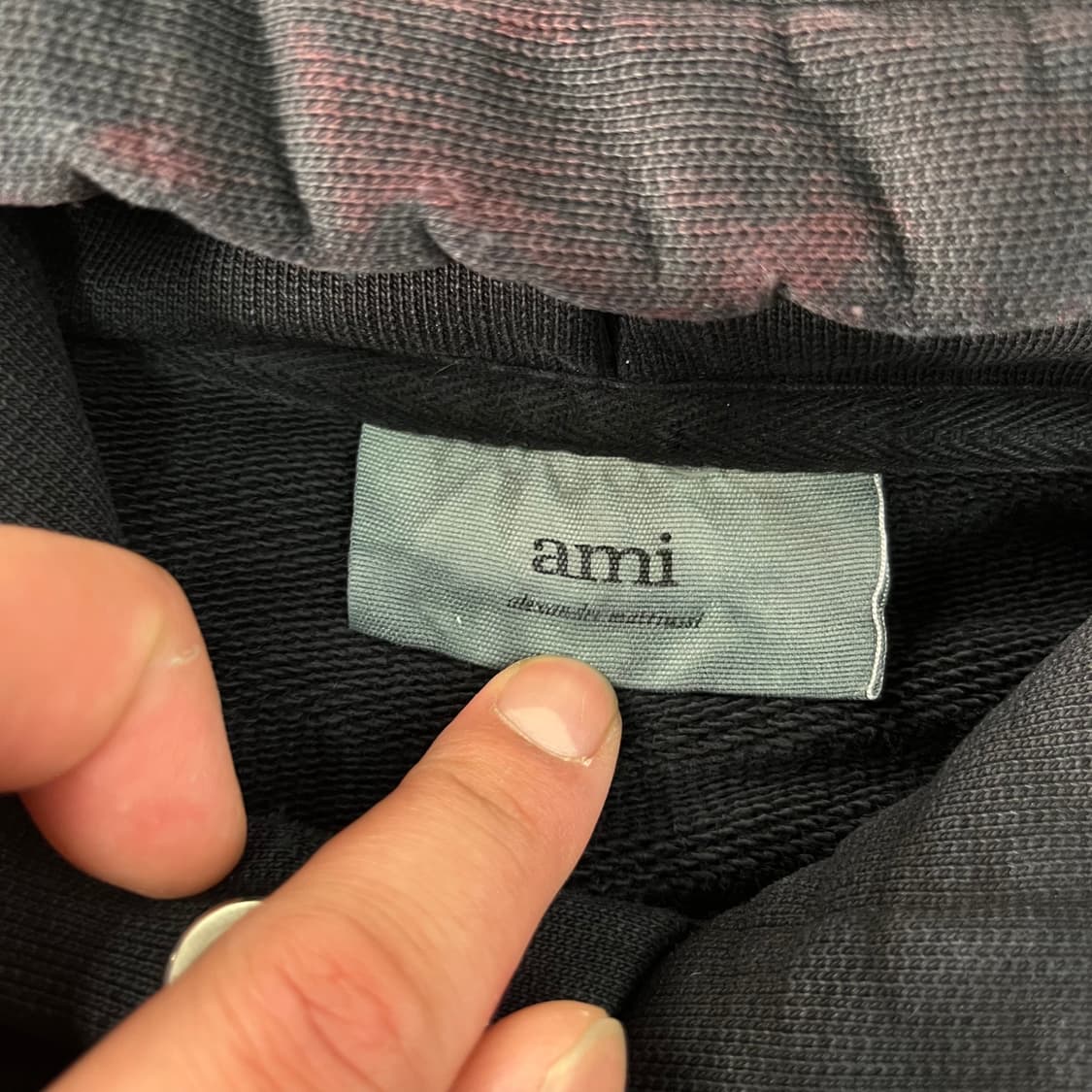 105 아미 자수스몰로고 후드티  상품이미지3