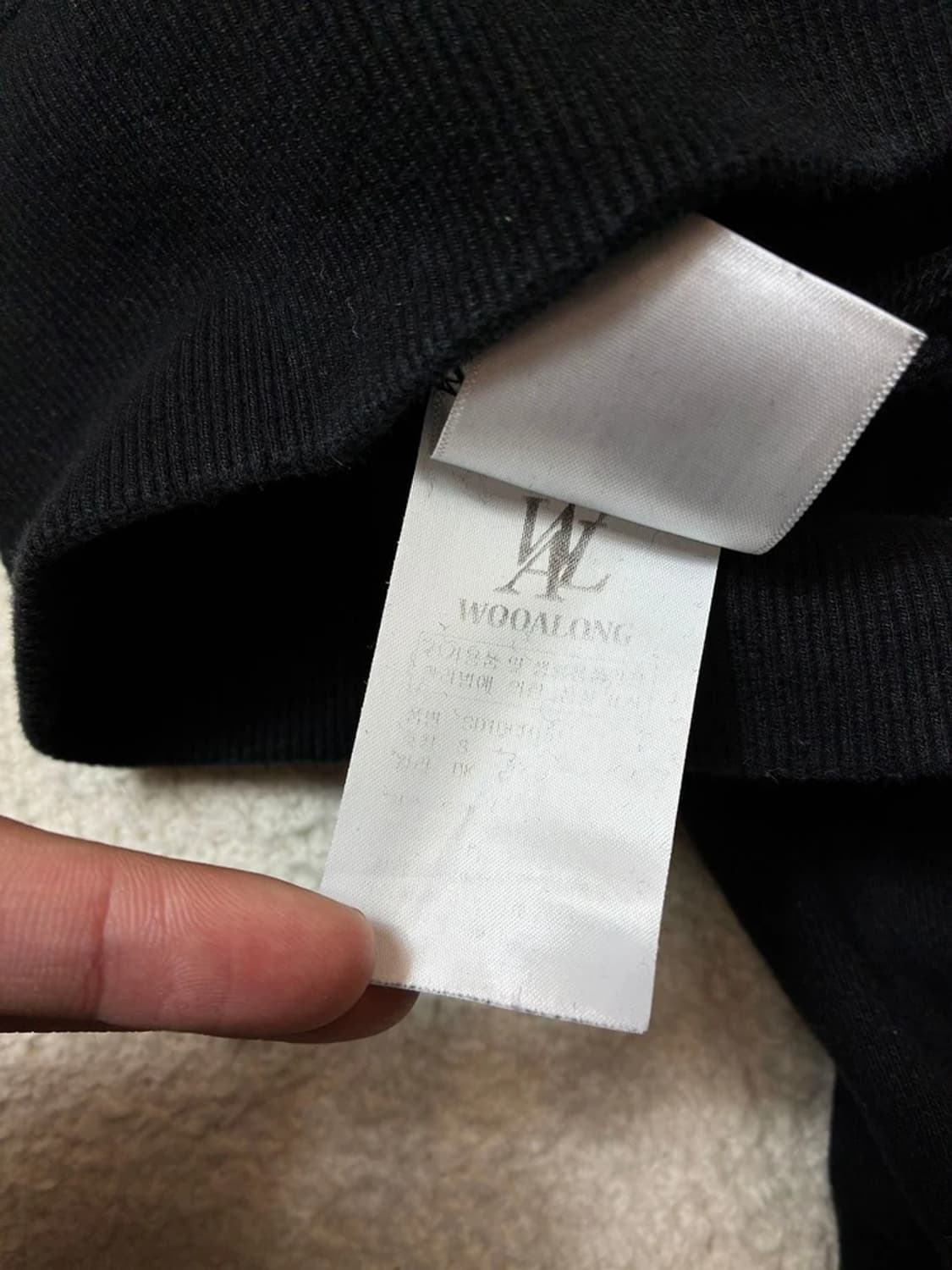 우알롱 21FW 투웨이 시그니처 크롭 후드 집업 PN6959 상품이미지9