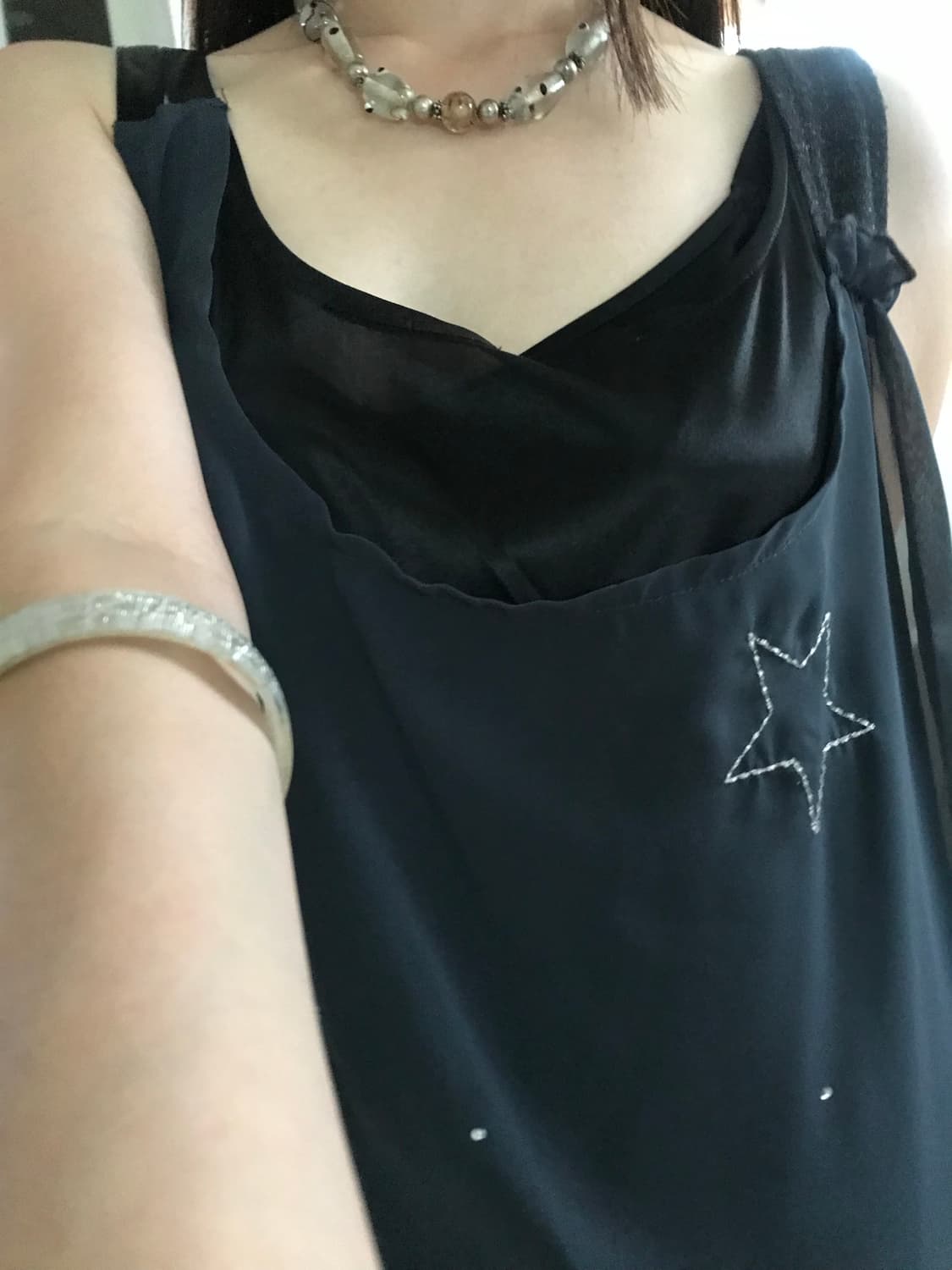 vintage star layered one-piece 상품이미지5