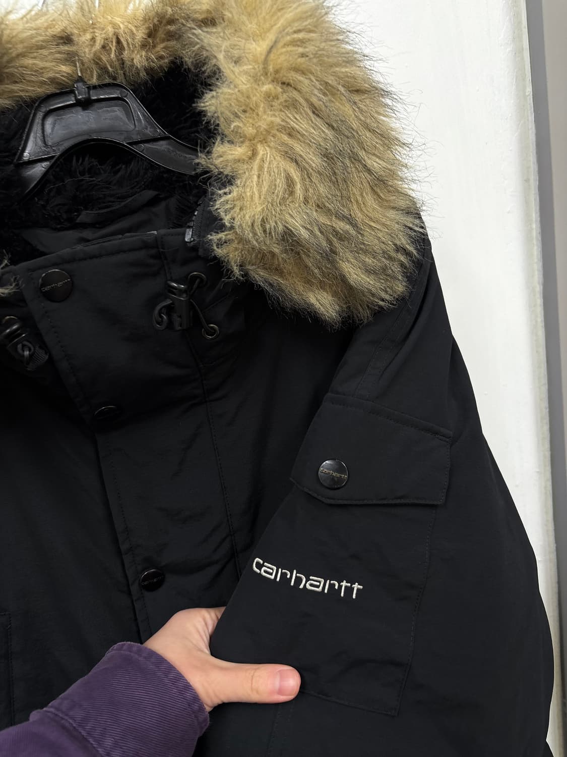 칼하트 털탈착 패딩파카 상품이미지4