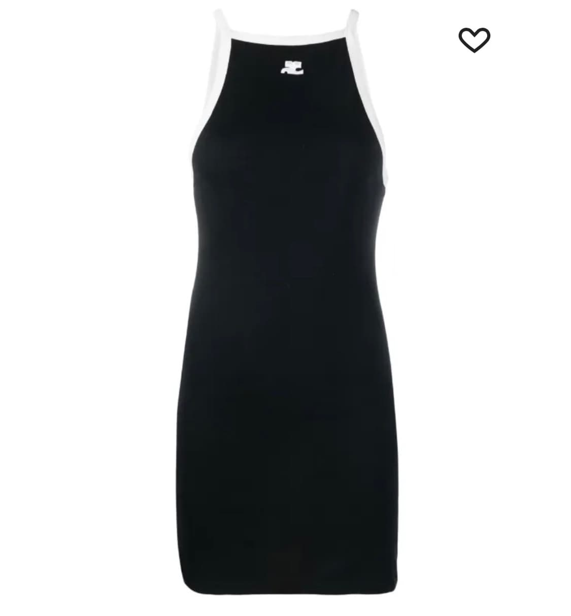 꾸레쥬 민소매 미니 드레스 상품이미지1