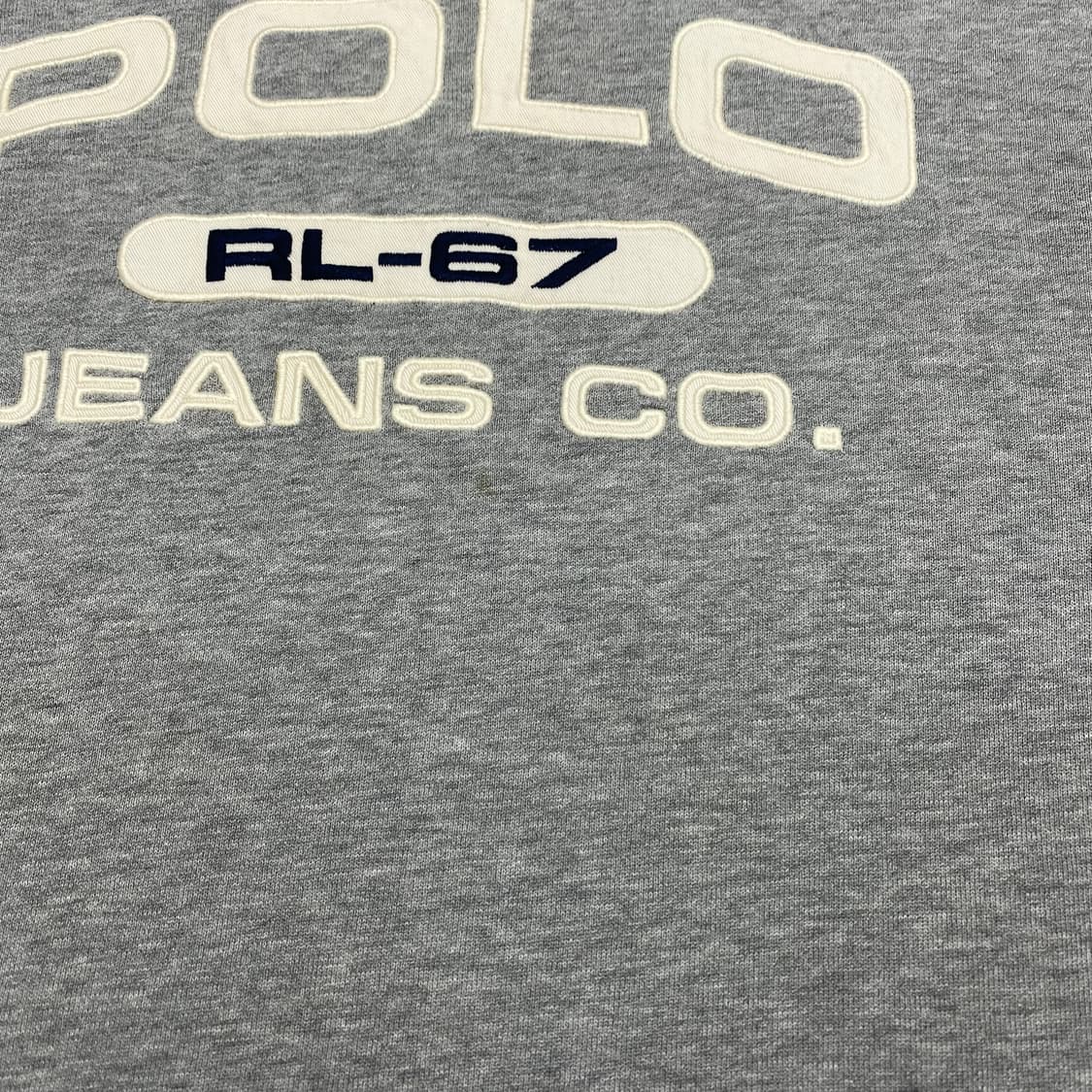 폴로진스 아치로고 맨투맨 L 실측 XL  상품이미지4