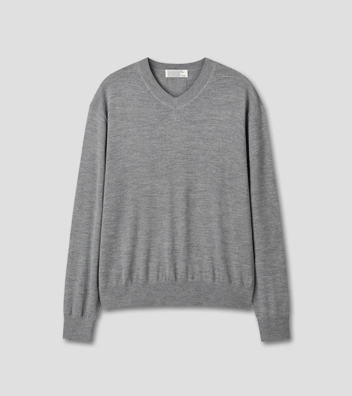 (1) 다이브인 LOOSED FINE WOOL V-NECK KNIT 상품이미지2