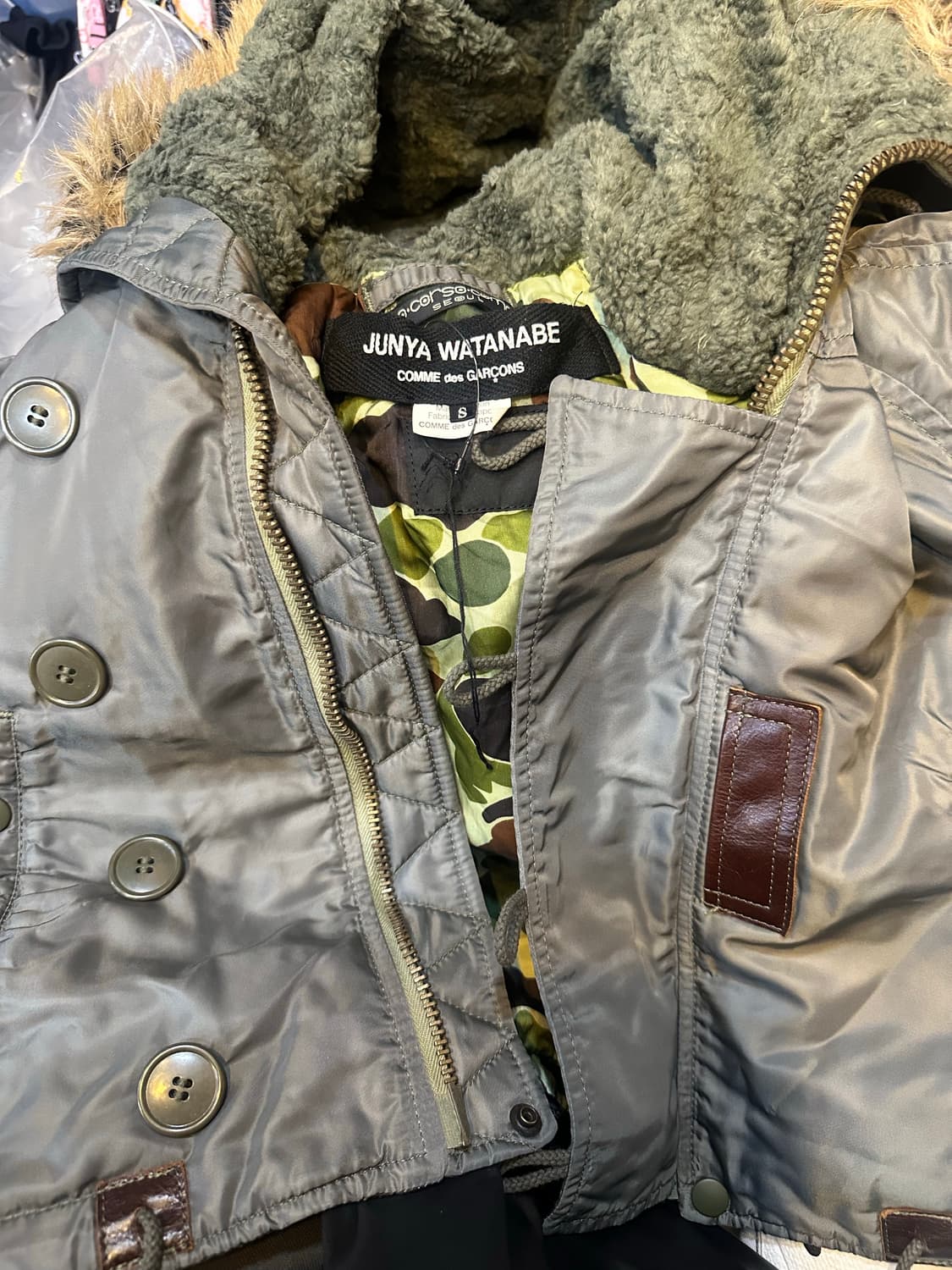 준야 와타나베 패딩 점퍼 S 상품이미지2