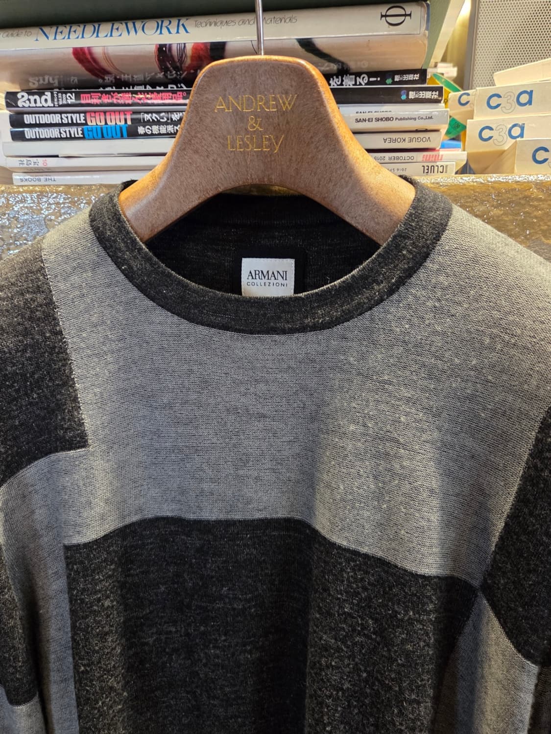 아르마니 꼴레지오니 니트 상품이미지9