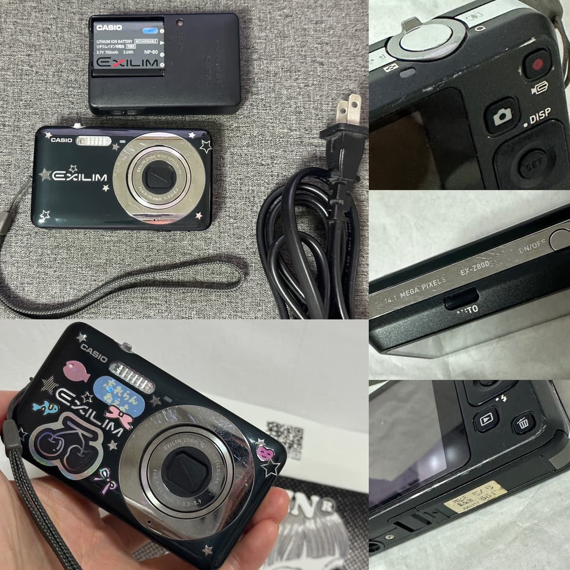 커스터드핑크색감🧁카시오 엑슬림 EX-Z800 지팔이ೀ 상품이미지10